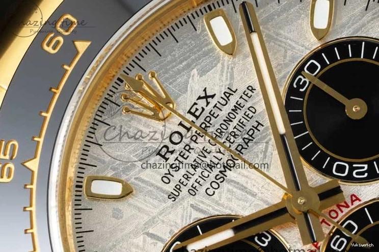 Dial 1:1 Strap Oysterflex Daytona Edition QF 116518 Rubber Best SA4130 on Meteorite 0706